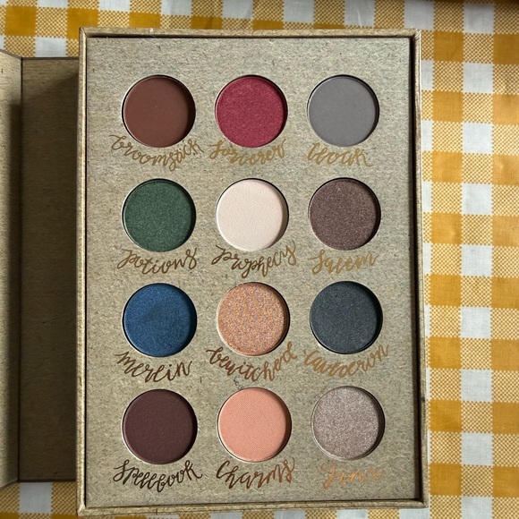Storybook Cosmetics: Wizardry & Witchcraft Eyeshadow Palette Matching Brush Set - Picture 5 of 16